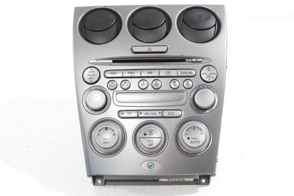 Radio panel sterowania nawiewem Mazda 6 GG GY 2002-2007