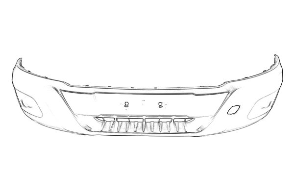 Zderzak przód Ford Mondeo MK4 2007-2010