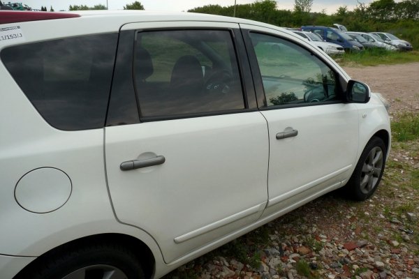_Drzwi przód lewe Nissan Note E11 LIFT 2011 (2009-2012) Hatchback 5-drzwi (kod lakieru: 326) 