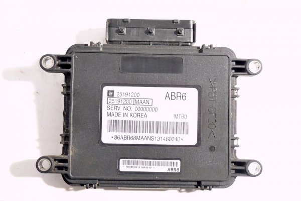 Komputer sterownik silnika Chevrolet Spark M300 2013 1.0i B10D1