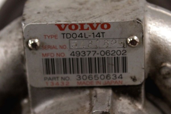 Turbosprężarka turbina Volvo S80 2006 2.5T