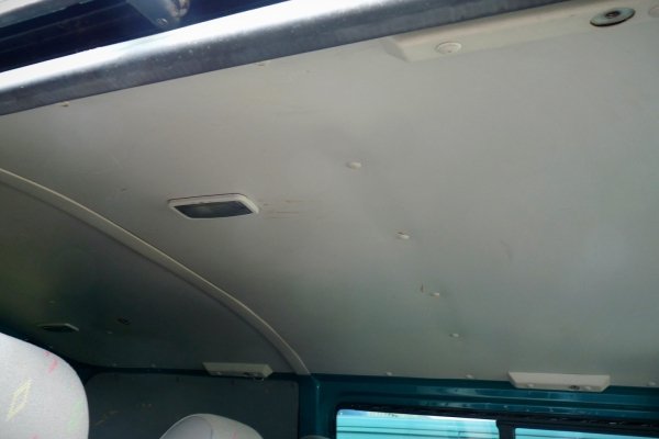 Panel dmuchawy tył VW Transporter T5 2005 Bus 