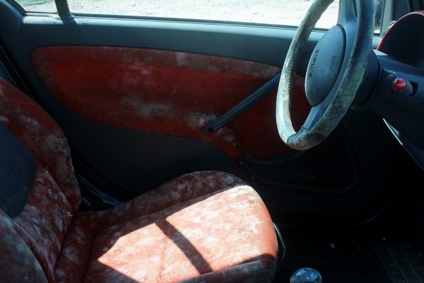 _Klapa bagażnika tył Smart Fortwo 450 lift 2003 Cabrio (kod lakieru: EB1)