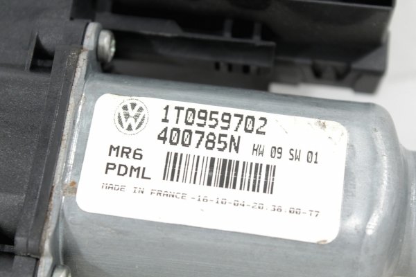 Silniczek podnoszenia szyby przód prawy VW Touran 1T 2005 (2003-2006) Minivan