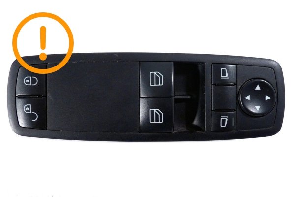 Panel sterowania szybami Mercedes A-Klasa W169 2004-2012