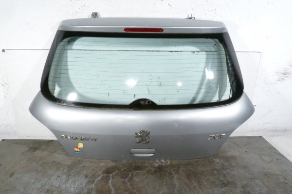 Szyba tył tylna Peugeot 307 2001-2008 Hatchback 5-drzwi
