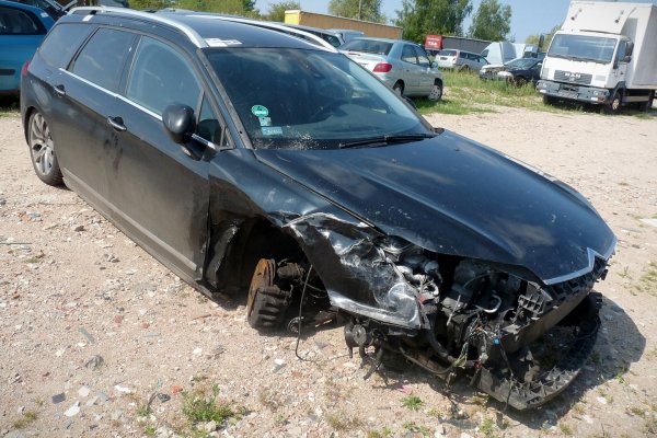 _Podnośnik szyby przód prawy Citroen C5 II 2009 Kombi 