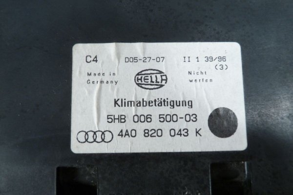 Panel klimatyzacji Audi A6 C4 1996 