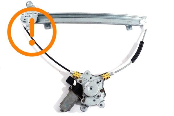 Podnośnik szyby przód lewy Mitsubishi Outlander 2004 Suv