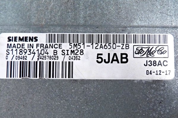 Komputer sterownik silnika Ford Focus MK2 2004-2010 1.6i 16V