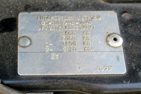 Citroen Jumper III 2012 2.2HDI PUMA 4H03 [B]