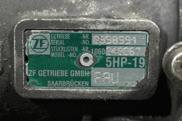 _Skrzynia biegów FAU Audi A6 C5 2001 2.5TDI Quattro (Automatyczna)