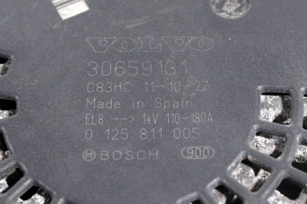 _Alternator Volvo V70 III 2012 2.0D D3 (180A)