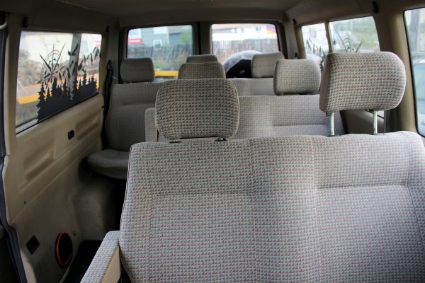 _Fotel fotele kanapa 2 rząd VW T4 Transporter Caravelle 1993