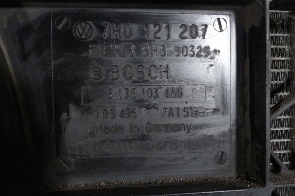Pas przód chłodnice belka wentylator VW Transporter T5 2005 Bus