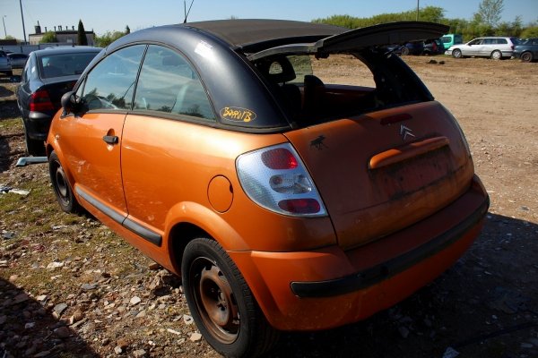 Podnośnik szyby tył prawy Citroen C3 Pluriel 2004 Kabriolet