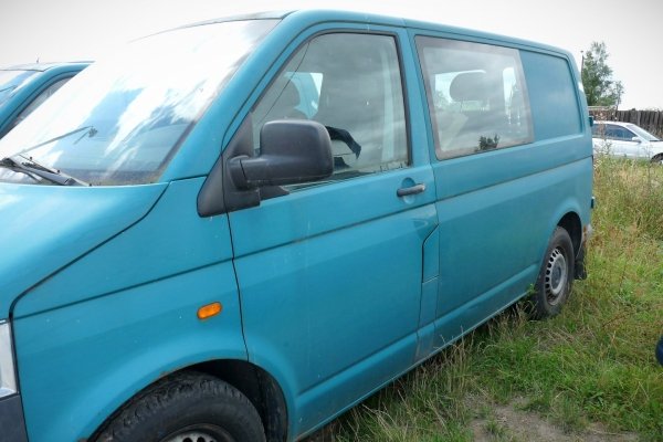 Szyba karoseryjna środkowa lewa VW Transporter T5 2005 Bus