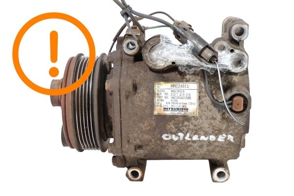 Sprężarka pompa klimatyzacji Mitsubishi Outlander I 2004 2.4MIVEC