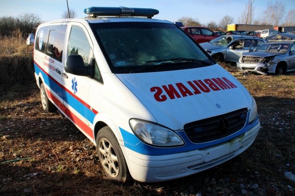 Zderzak tył Mercedes Vito W639 2006 Bus 