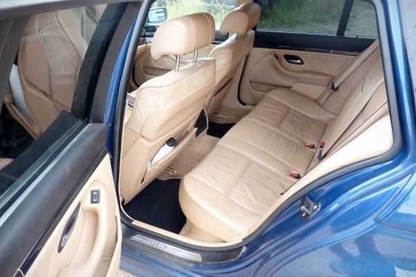 _Lusterko lewe BMW 5 E39 2002 Kombi (Kod lakieru: TOPASBLAU METALLIC (364), 8-PIN)