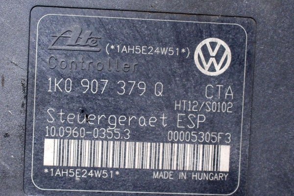 Pompa ABS VW Touran 1T 2003-2006 1.9TDI