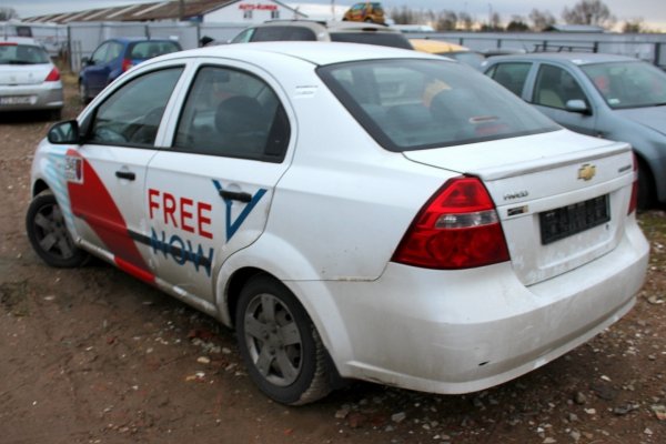 Klapa bagażnika tył Chevrolet Aveo T250 2011 Sedan 