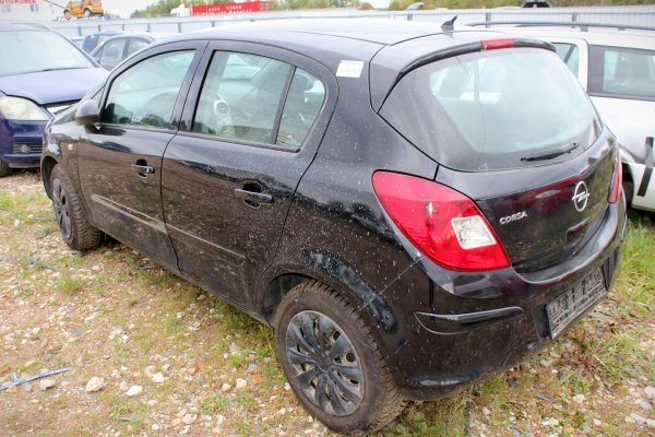 Szyba drzwi przód lewa Opel Corsa D 2007 Hatchback 5-drzwi 