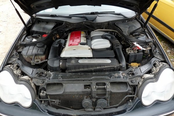 Drzwi tył lewe Mercedes C-Klasa W203 2002 Kombi (Kod lakieru: 040)