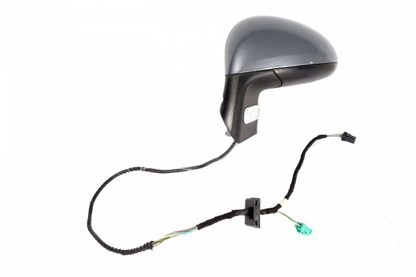Lusterko lewe Citroen C4 2008 Hatchback 5-drzwi (KTH-LAKIER SZARY THORIUM, 7-PIN) 