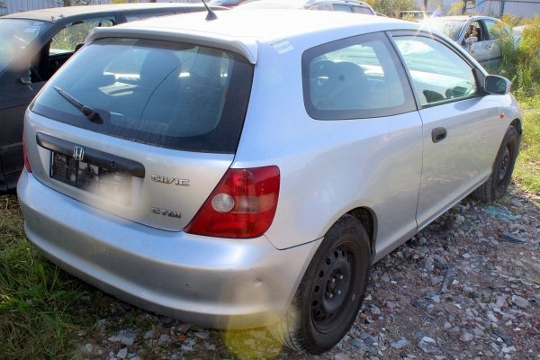 Drzwi przód lewe Honda Civic VII 2002 (2000-2003) Hatchback 3-drzwi (kod lakieru: NH623M)