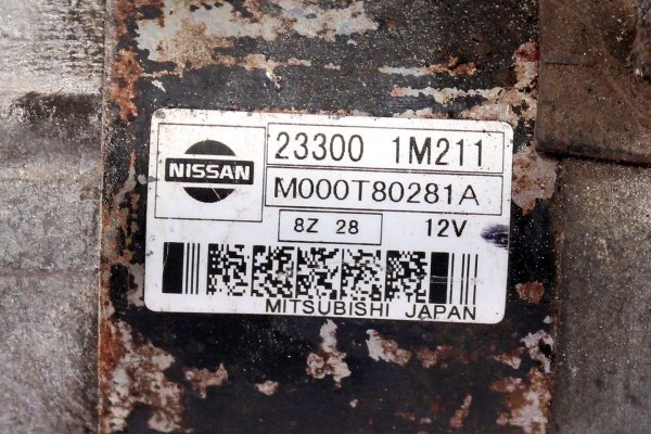 _Rozrusznik Nissan Almera N15 1996-2000 1.4, 1.6 (1.2kW, 8 zębów)