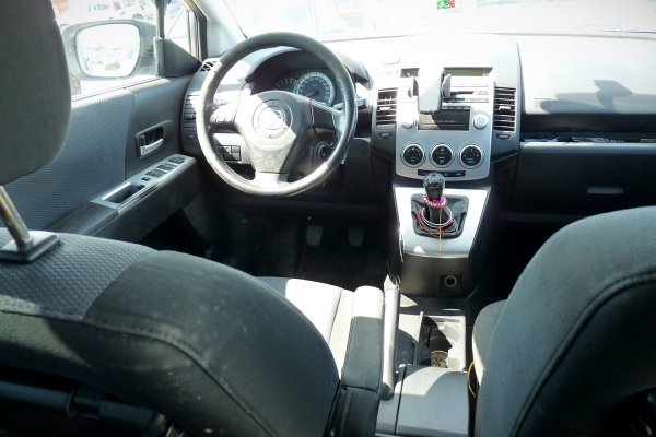 Szyba karoseryjna tył lewa (przyciemniona) Mazda 5 CR 2005 Van