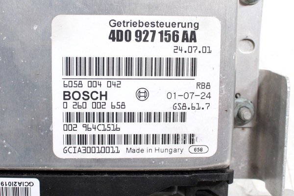 sterownik skrzyni - audi - a8 - zdjęcie 4