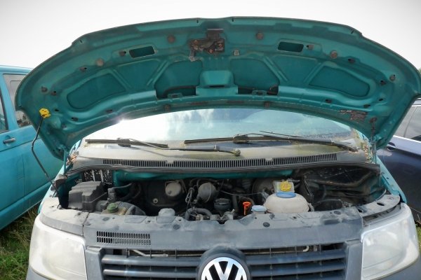_Drzwi tył przesuwne prawe VW Transporter T5 2005 Bus (kod lakieru: LL6T)