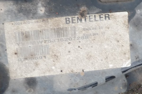 Ława sanki wózek zawieszenia tył Volvo V50 2004 2.0D D4204T Kombi 
