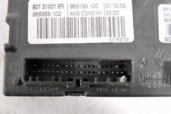 Silniczek podnośnika szyby przód lewy Renault Megane III