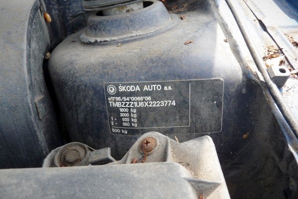 Podnośnik szyby przód lewy Skoda Octavia I 1U 1999 Liftback