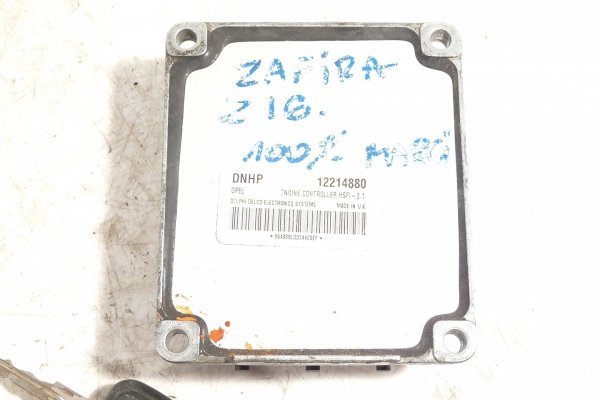 Komputer sterownik silnika immo Opel Astra G / Zafira A 1.6i Z16XE 