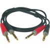 Klotz ATJJ0300 kabel 2x jack - 2x jack 3m