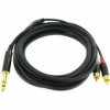 Cordial CFY 3 VCC Jack stereo/2 x Cinch 3 m
