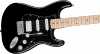 Squier FSR Affinity Stratocaster HSS Maple Fingerboard Black Pickguard Black