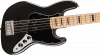 Squier Affinity Series Active Jazz Bass V Maple Fingerboard Black Pickguard Black Metallic