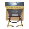 Rockboard Flat 30 Gold kabel 30cm złączka jack