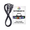 LIGHT4ME OCTOBEAM V2 efekt disco LED reflektor dyskotekowy