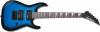 Jackson JS Series Dinky Minion JS1X Amaranth Fingerboard Metallic Blue Burst