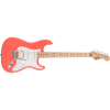 Squier Sonic Stratocaster HSS Maple Fingerboard White Pickguard Tahitian Coral