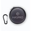 Haspro Etui materiałowe - case na zatyczki z klamerką