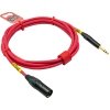 GoodDrut XLRm-TRS 3m malinowy kabel zbalansowany