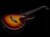 Norman B18 Parlor Cherry Burst Q-Discrete