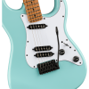 Squier FSR Contemporary Stratocaster Special Roasted Maple Fingerboard Parchment Pickguard Daphne Blue